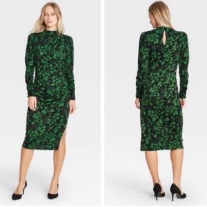 Who What Wear Ruched Dress